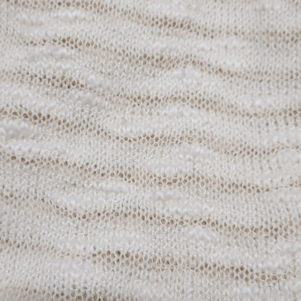 Anthropologie Callahan Acadia Knit Boho Dress Mock Neck Cream Size Small